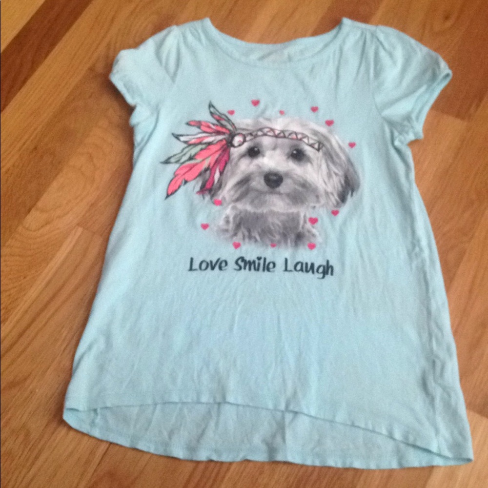 Short sleeve puppy shirt